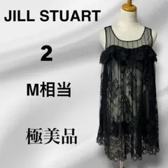 【極美品】JILLSTUART 豪華総レース×ドットチュールフレアチュニック 2のサムネイル