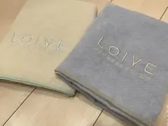 LOIVE ロイブ　ヨガマット イエロー、ブルー2枚セット