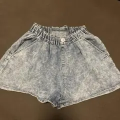 しまむら　デニムショートパンツ　140センチ