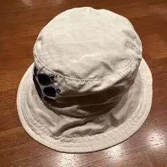 jack wolfskinキッズハット日除け付M53cmオフホワイト