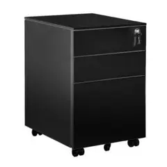 訳あり新品 サイドワゴン 大容量 3段 キャスター付き スチール製826-160