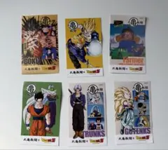 丸亀製麺　ドラゴンボールＺコラボ　うどん札6枚　シークレット有