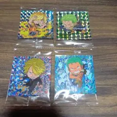 ワンピース大海賊シールウエハース　サンジ　ゾロのサムネイル