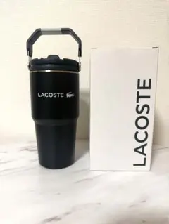 【新品未使用】LACOSTE ラコステ 緑 タンブラー 蓋付き