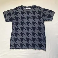 MARQUES ALMEIDA デニム　カットオフ　ダメージ　チュニック　千鳥柄