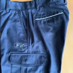 メンズゴルフズボン黒