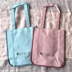 ❤︎ SUKALA トートバッグ ピンク&ブルー2点_新品未使用