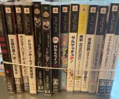 PSP ソフト1式 モンハン ぷよぷよ ウイイレ