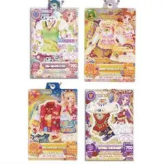 アイカツ！ だれでもアイドル活動アクリルチャーム　さくら＆美月＆おとめ＆みくる