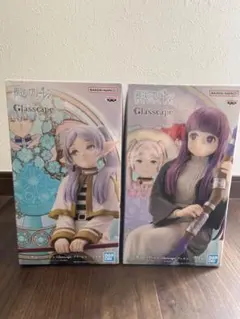 【新品】葬送のフリーレン　Glasscape フリーレン　フェルン　2種セット