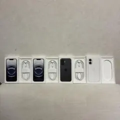 ⭐️iPhone 16.16e用ケース⭐️充電ケーブル3セット有⭐️4箱セット⭐️美品⭐️