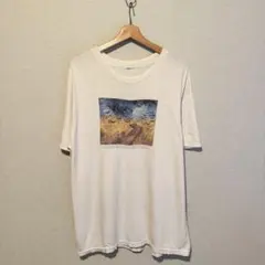90s M.C.エッシャー 爬虫類 アートTシャツ L ヴィンテージ USA製
