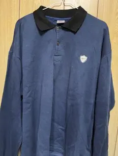 Nike ネイビー ポロシャツ 長袖