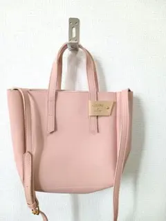 未使用品！COLORS & chouette 2way トートバッグ ピンクのサムネイル