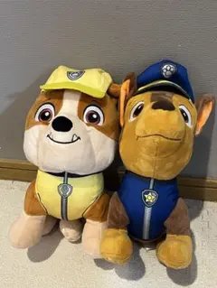 パウパトロールぬいぐるみ　チェイス・ラブル