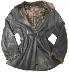 ファージャケット お兄系 y2k archive 平成 平成ギャル レザー