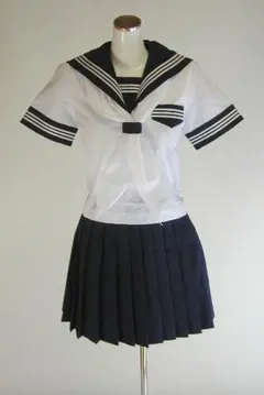 レプリカ 関東国際女子高校 夏セーラー服セット（本格的）185cm - メルカリ