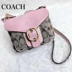 【人気カラー】COACH シグネチャー ミニバッグ　y2k soho ソーホー