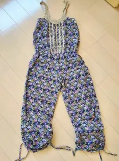 バ*月様 サロペット花柄