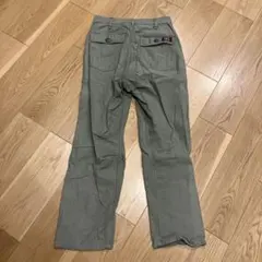 GUNG HO レディース　ワークパンツ カーキー　オリーブ