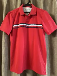 TOMMY HILFIGER GOLF ポロシャツ レッド Mサイズのサムネイル