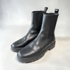 【美品】GRISE Le Talon サイドゴアブーツ Lサイズ ブラック