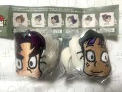 忍たま乱太郎 スクエアポーチ その3 立花仙蔵 潮江文次郎 セット