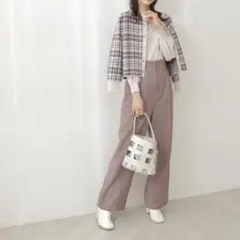 プロポーションボディドレッシング　ワイドパンツ