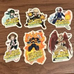 ヒロアカ BOOST UP HEROES ジャンプショップ ステッカー 特典