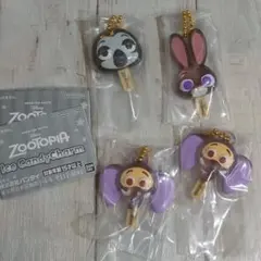 ズートピア　ガチャ　アイスキャンディーチャーム