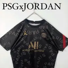 PSG x JORDAN コラボトレーニングシャツ ブラック　XXL