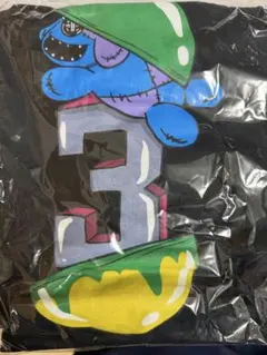 NieRclothing ポップアップストア限定デザイン ONEくん 黒 半袖のサムネイル