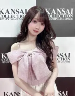 ツイードリボンオフショルトップス リップサービス