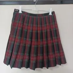 イーストボーイ EASTBOY プリーツ スカート 赤 チェック