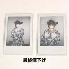 iLiFE! あいす ランチェキ あいらいふ チェキ ベレー帽 ピンク衣装 3枚