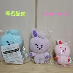 BT21 5周年レインボーカラーぬいぐるみ COOKY クッキー まとめ セット