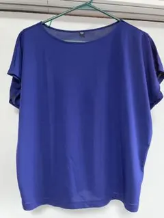 UNIQLO 半袖 Tシャツ ブルー Mサイズのサムネイル