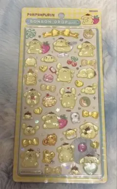 【正規品】ボンボンドロップシール　サンリオ　 第二弾　ポムポムプリン　未使用