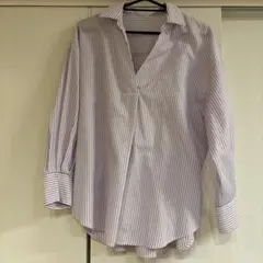 VIS ストライプシャツ Mサイズ