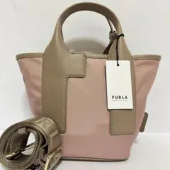 現行モデル✨未使用級✨フルラ　ピューマ　2way ショルダーバッグ　ピンク