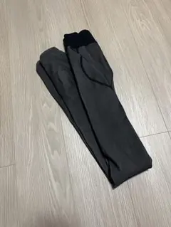 ベルミス 裏起毛レギンス Lサイズ あったか防寒 グレー ブルベ