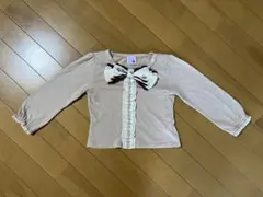 マイメロ　リボン付き長袖カットソー　110 アクシーズファム