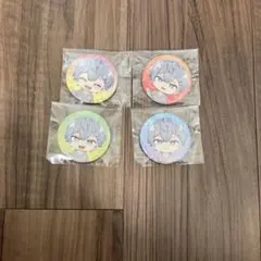 カラフルピーチ　ヒロ　缶バッジ4個セット