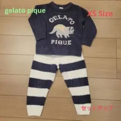 GELATO PIQUE 100-110㎝ 恐竜ニットトレーナーセットアップ