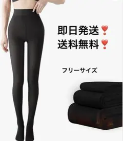 透け感 レディース フェイクタイツ ストッキング 秋冬 着圧(フリーサイズ)