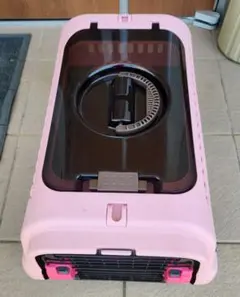 リッチェル ペット用キャンピングキャリー　ダブルドア M ピンク 犬猫 キャリー