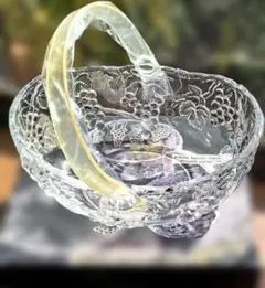 未使用品 - 石塚硝子 ADERIA GLASS ガラス菓子入れ