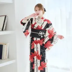 新品 浴衣 セット 浴衣セット ゆかた レディース 大人 ピンク 金魚 赤