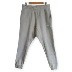 美品 Nike ジョガーパンツ 裏起毛 スウェット グレーM おでかけ 旅行 夏