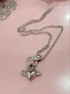 ♡量産型ハートネックレス♡シルバーネックレス♡